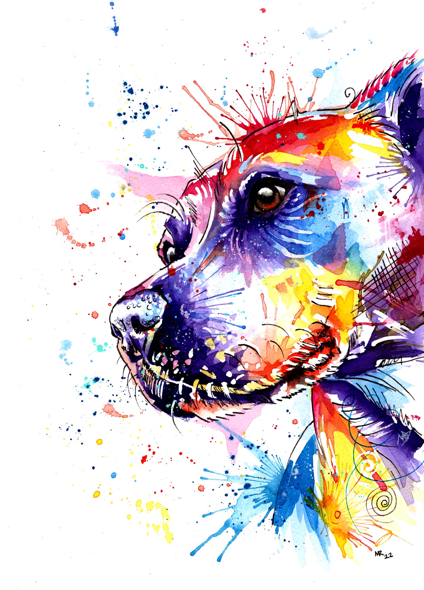 Custom Pet Portraits - Colourful or Realistic