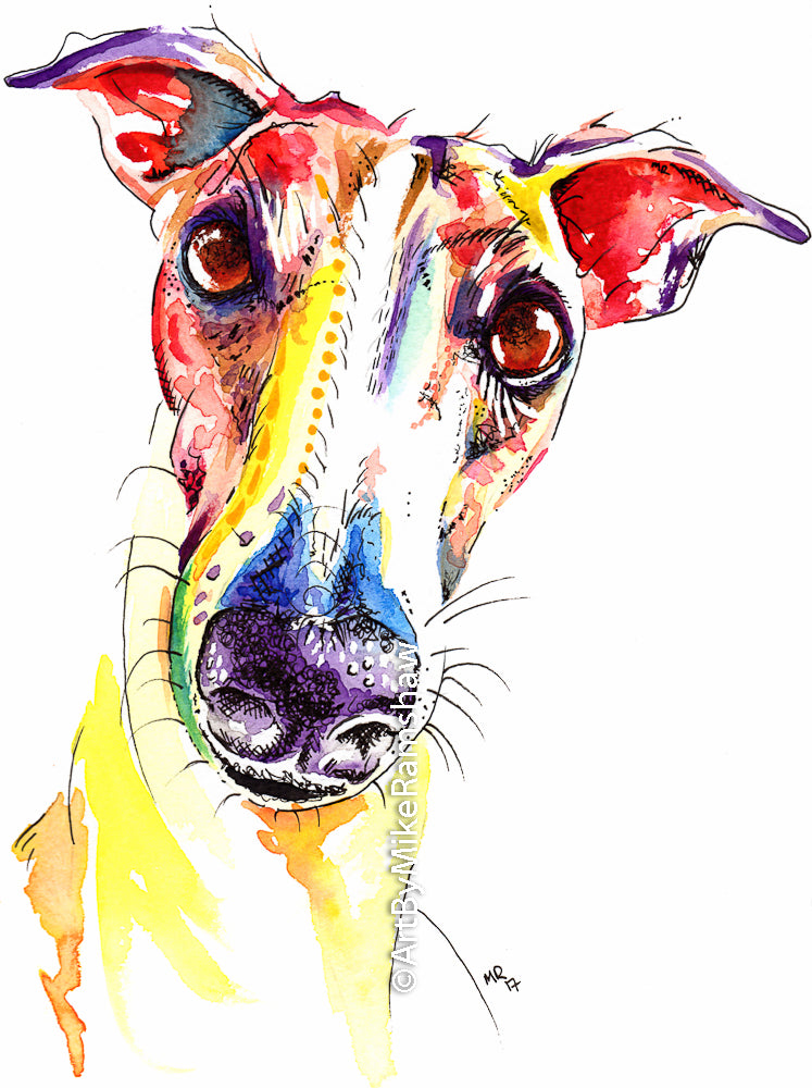 Custom Pet Portraits - Colourful or Realistic