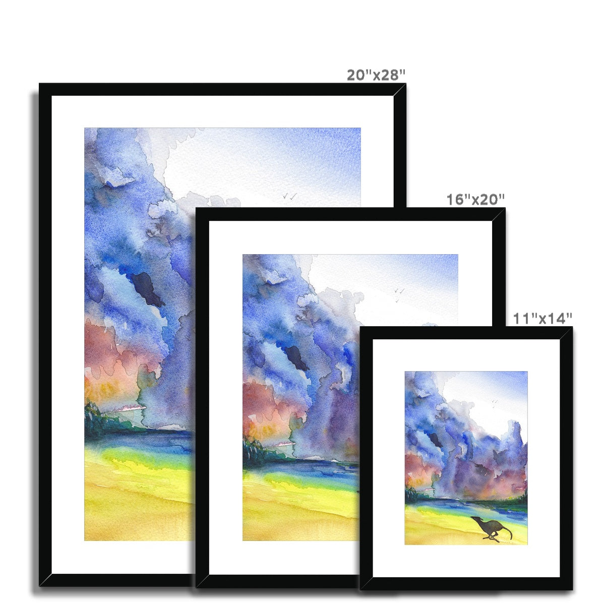 Greyhound Framed & Mounted Print