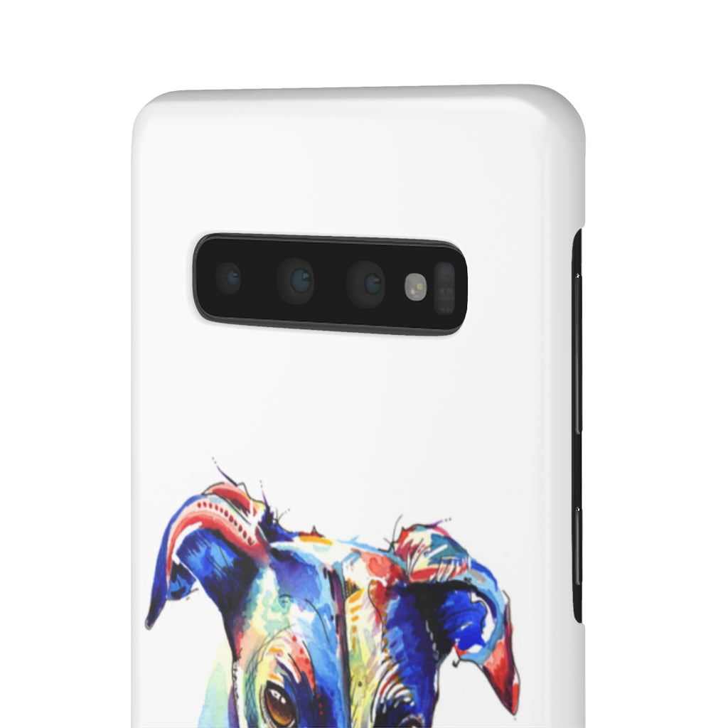 Greyhound Phone Cases - 'Who Could Say No'