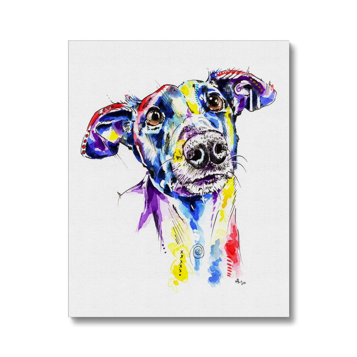 Greyhound Canvas Prints