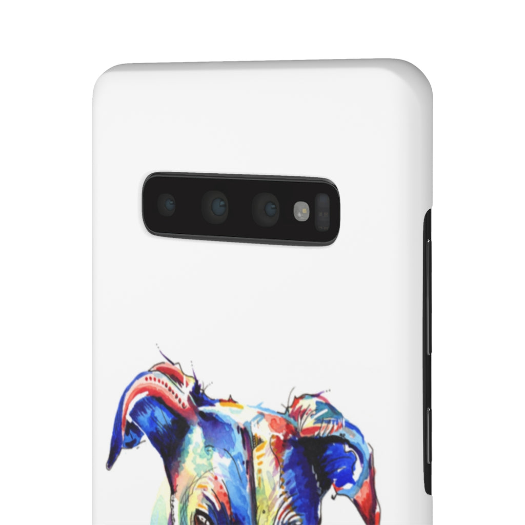 Greyhound Phone Cases - 'Who Could Say No'