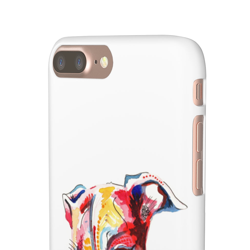 Greyhound Snap Phone Cases - 'Hello!'
