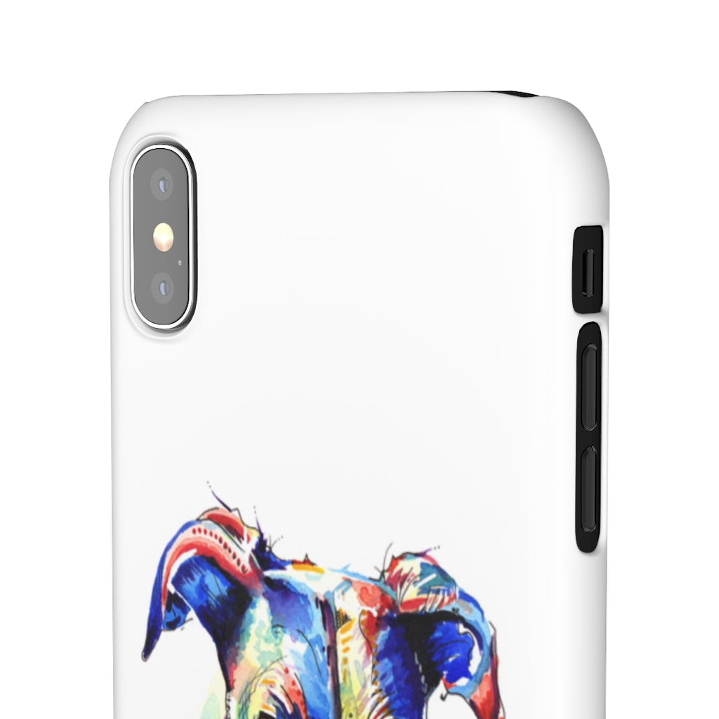 Greyhound Phone Cases - 'Who Could Say No'