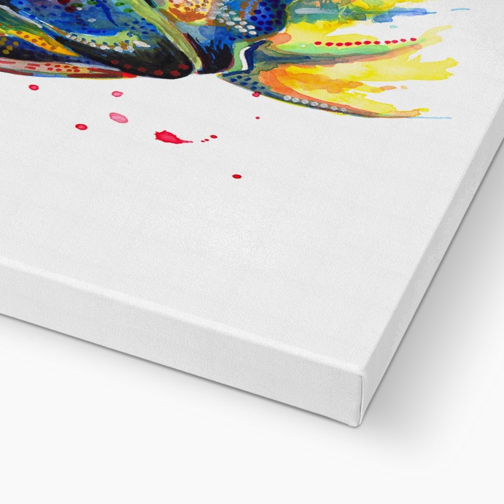 french bulldog canvas art