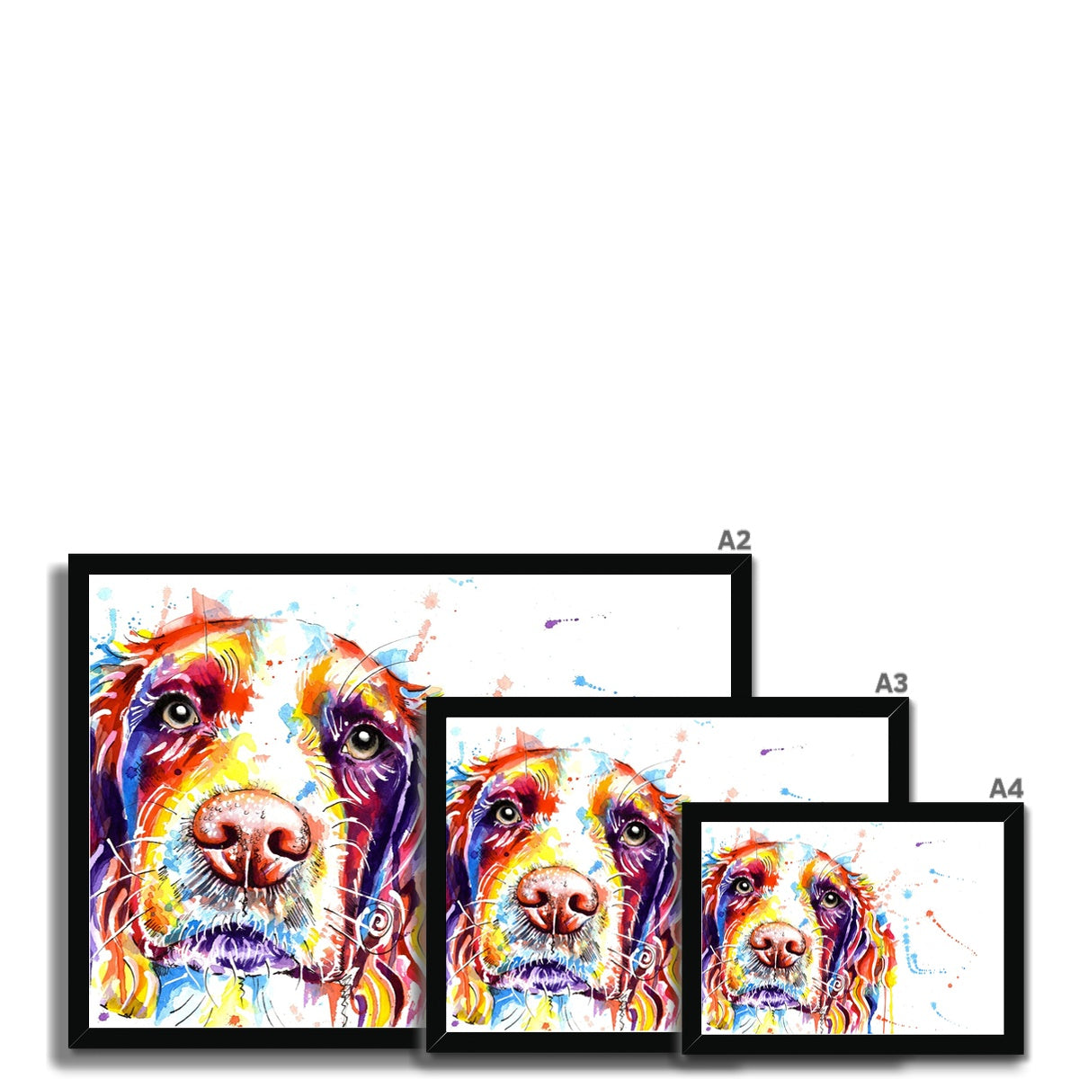 spaniel print spaniel gifts spaniel art print spaniel artwork spaniel art