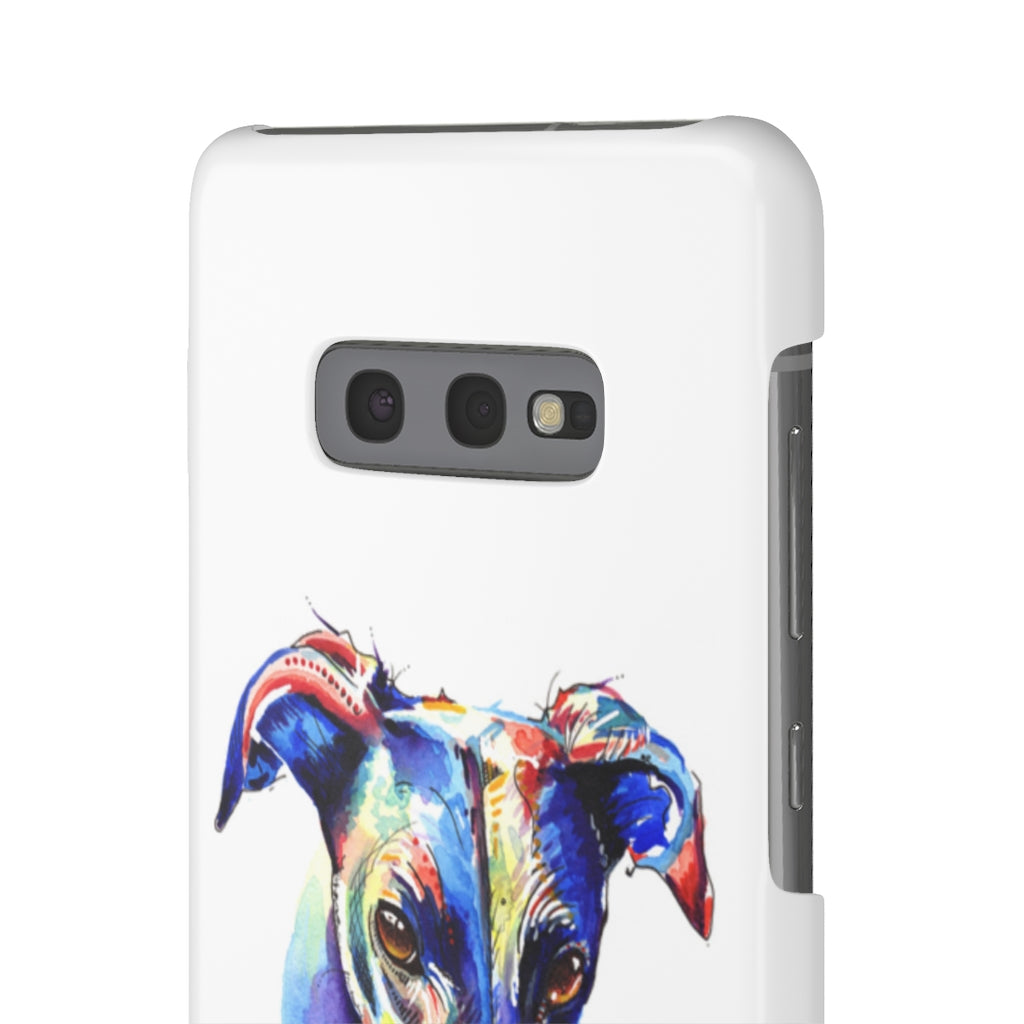 Greyhound Phone Cases - 'Who Could Say No'