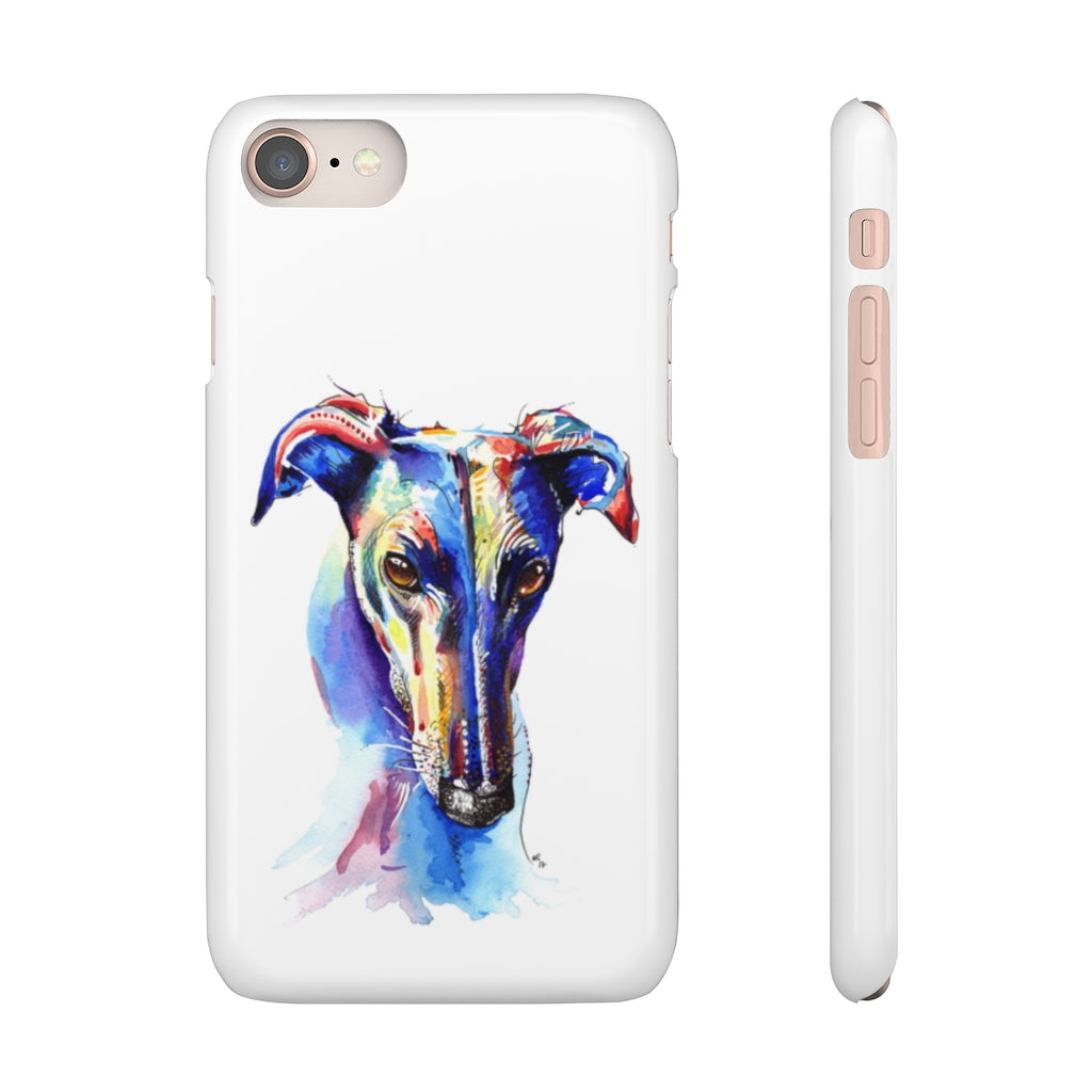 Greyhound Phone Cases - 'Who Could Say No'