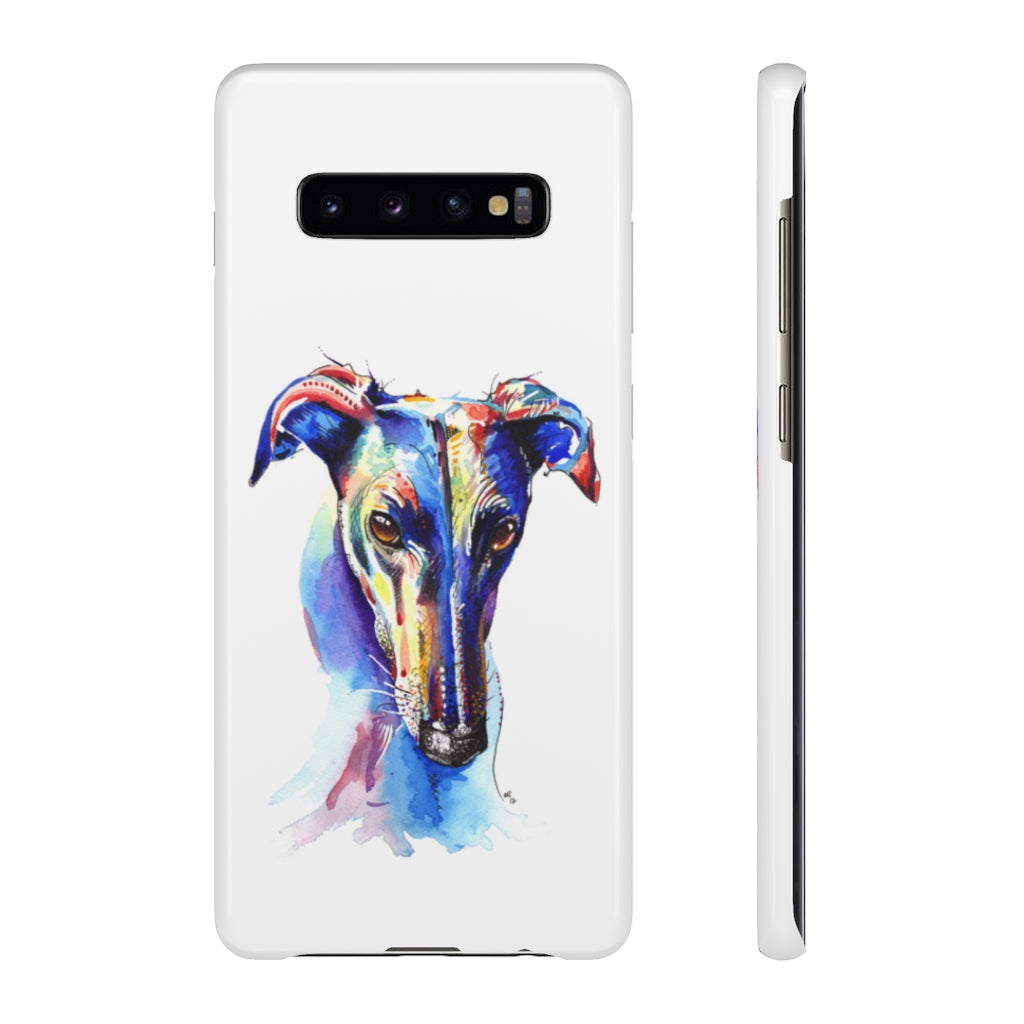 Greyhound Phone Cases - 'Who Could Say No'