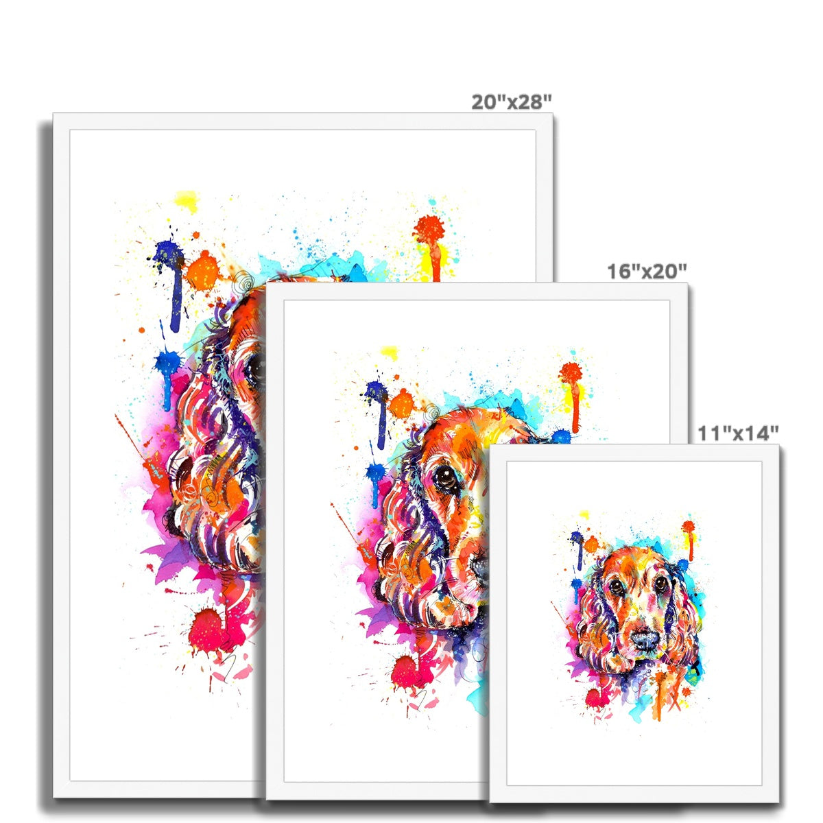 Cocker Spaniel Framed Art Print