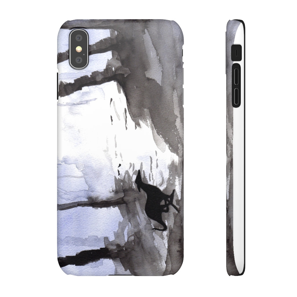 Greyhound Phone Case - 'Mystical Woods'