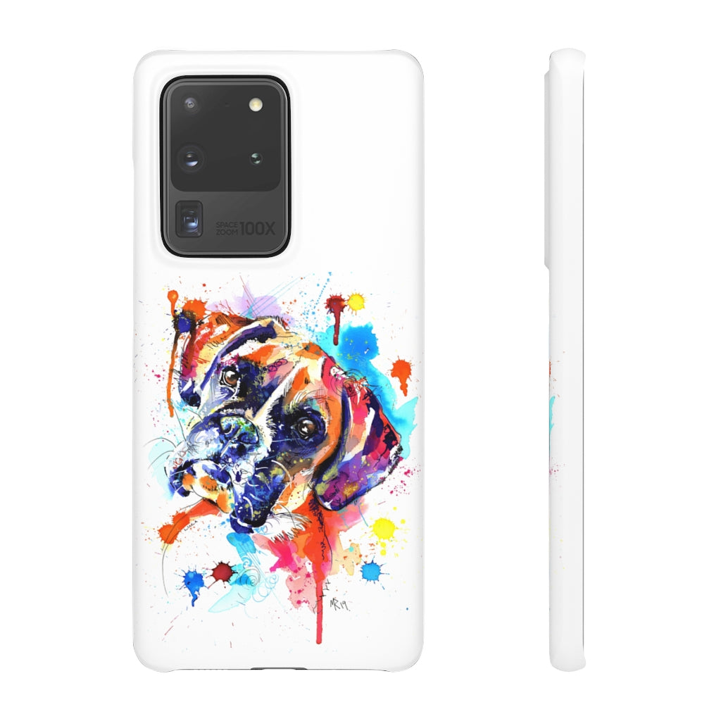 Boxer Dog Phone Case - Luca'