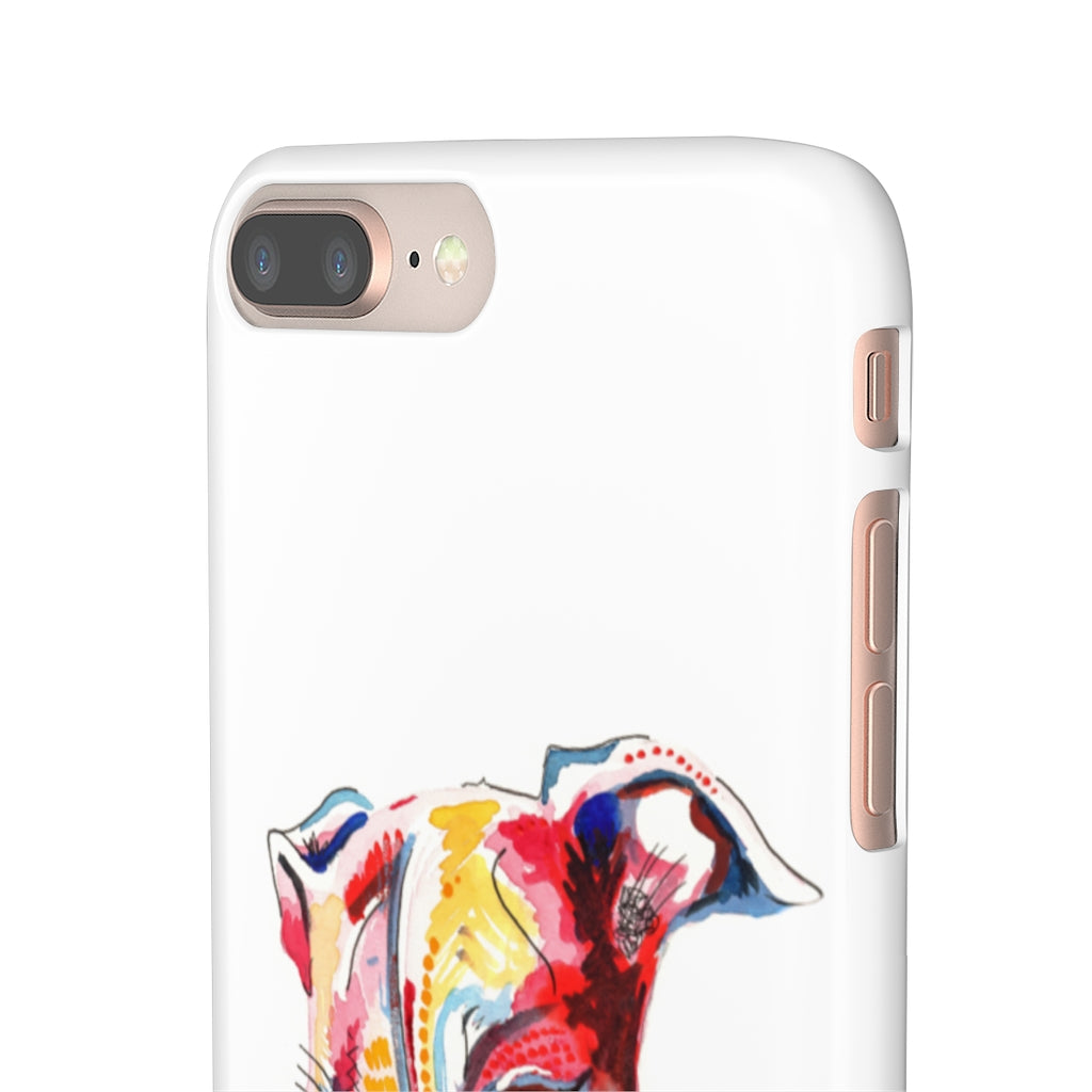 Greyhound Snap Phone Cases - 'Hello!'