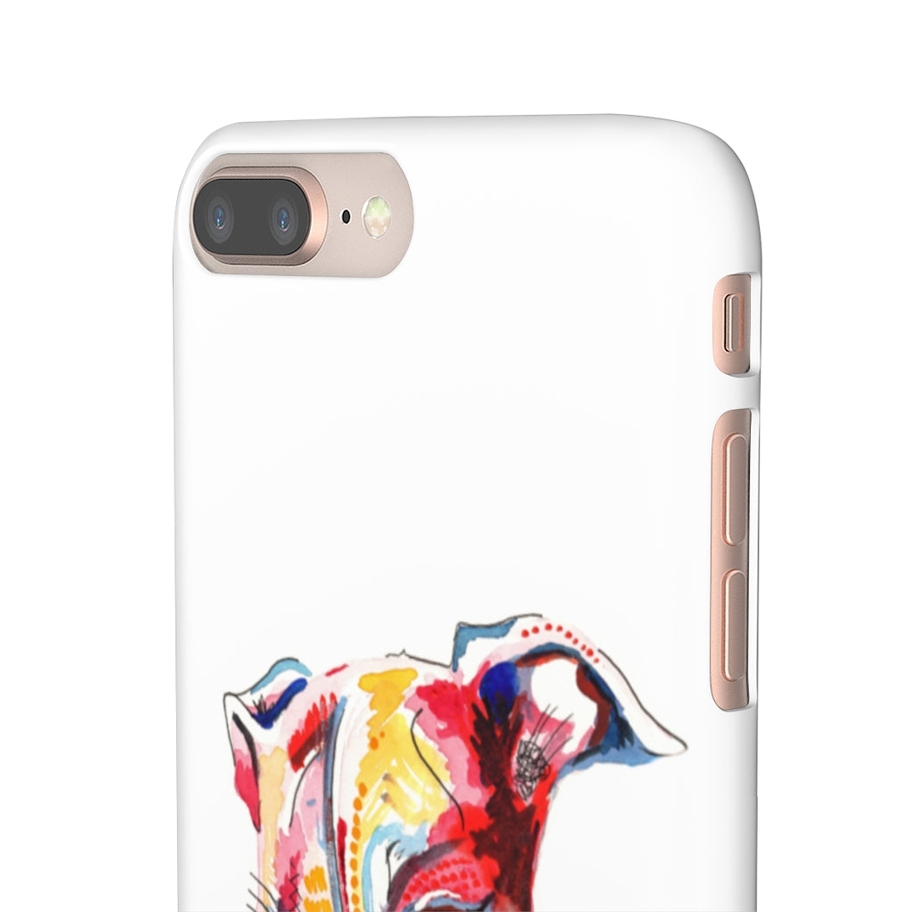 Greyhound Snap Phone Cases - 'Hello!'