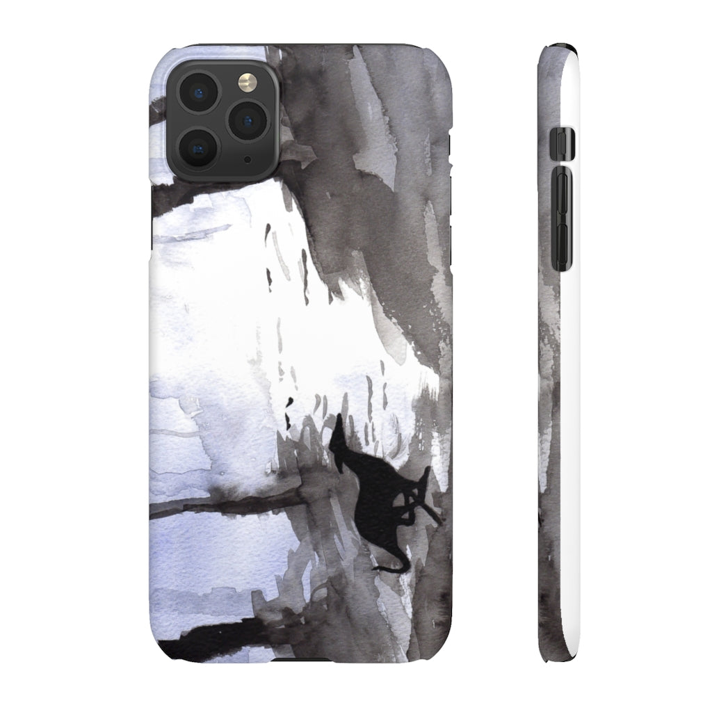 Greyhound Phone Case - 'Mystical Woods'