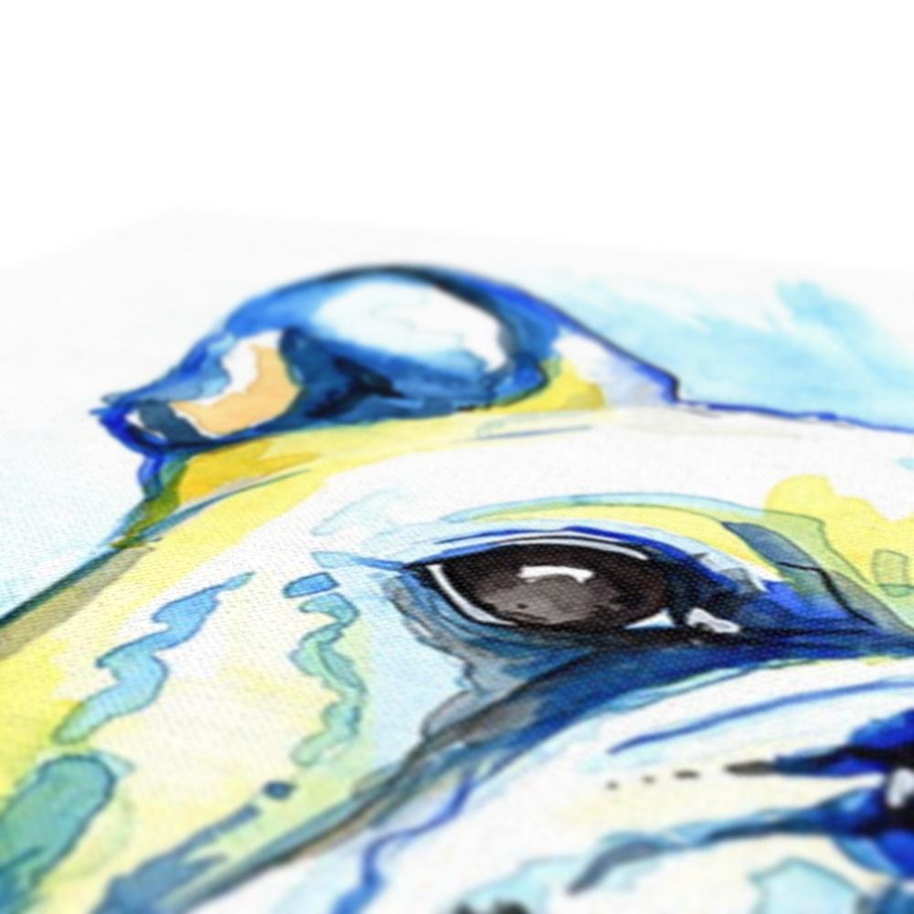 French Bulldog Canvas close up view