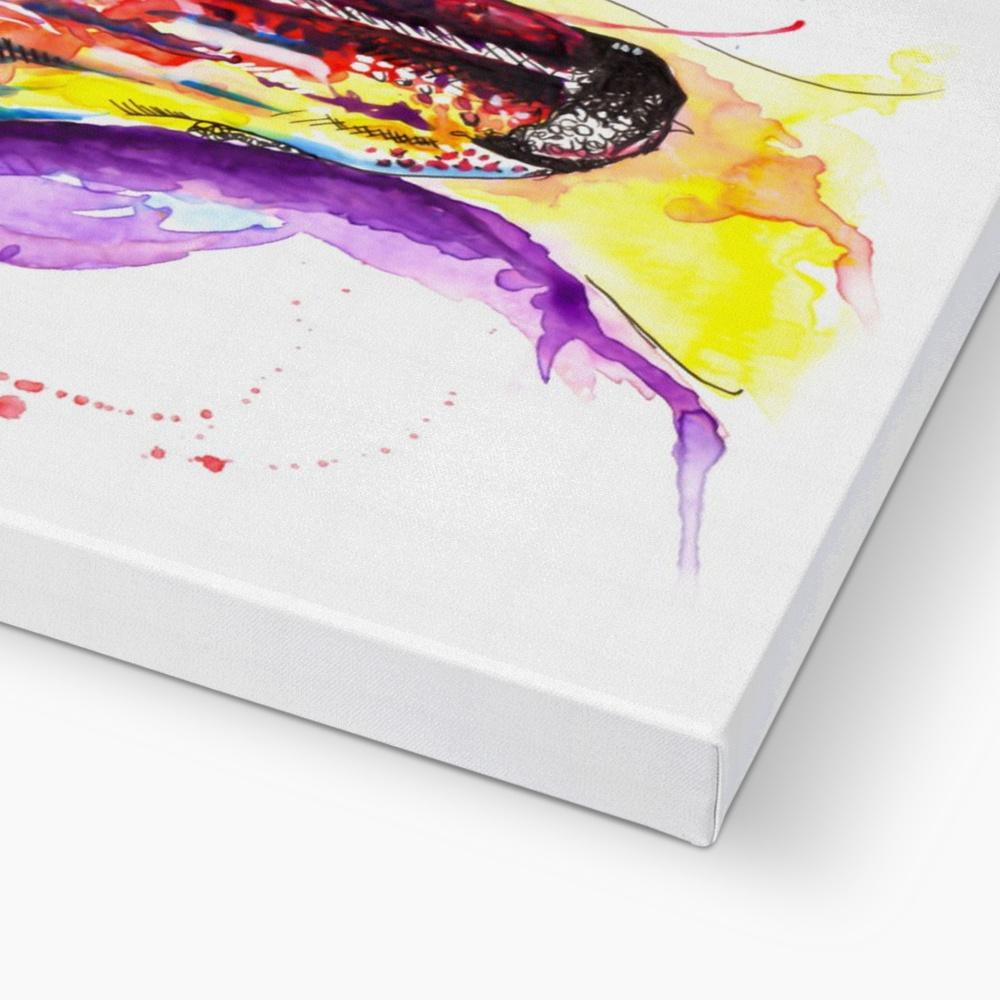 greyhound canvas prints bottom view