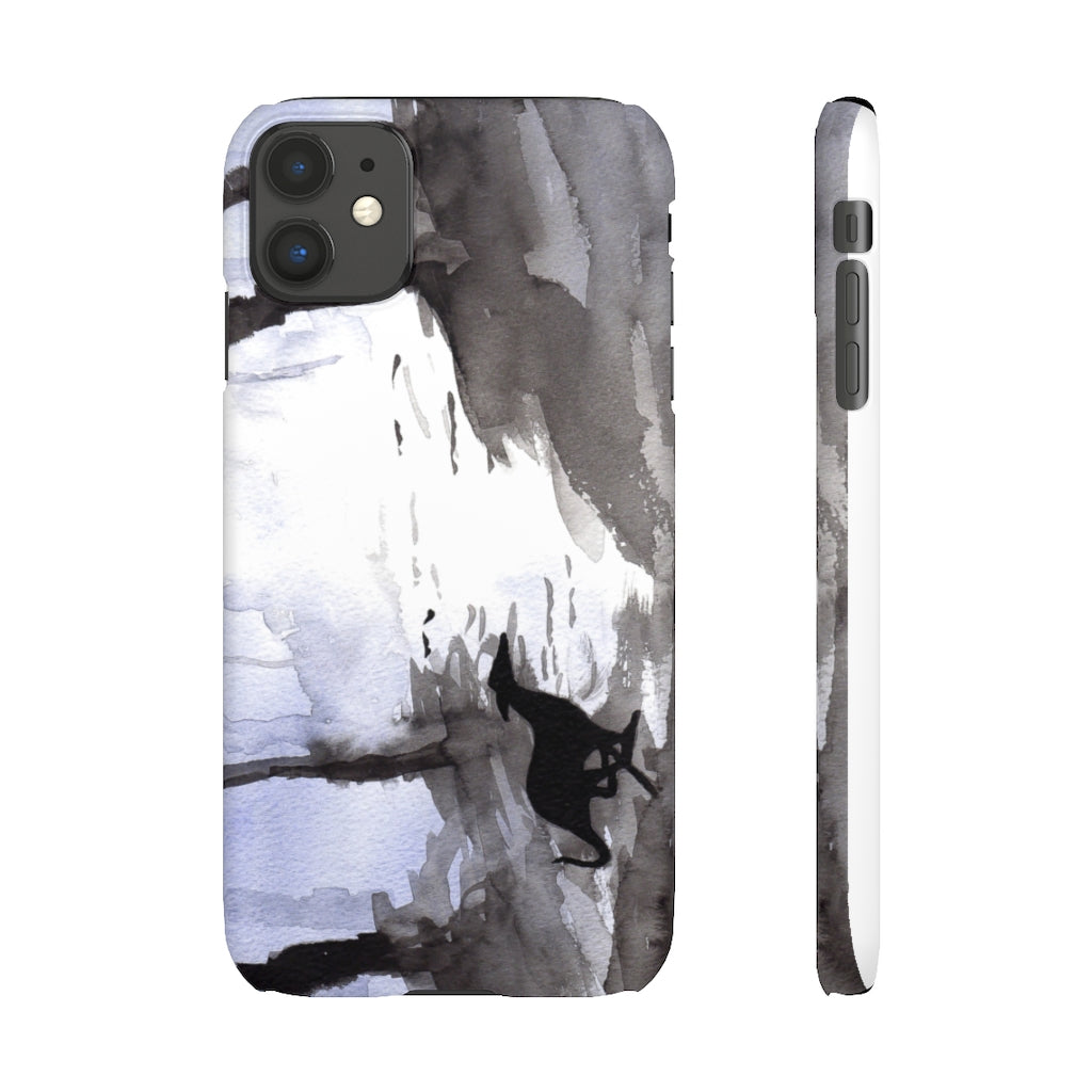 Greyhound Phone Case - 'Mystical Woods'