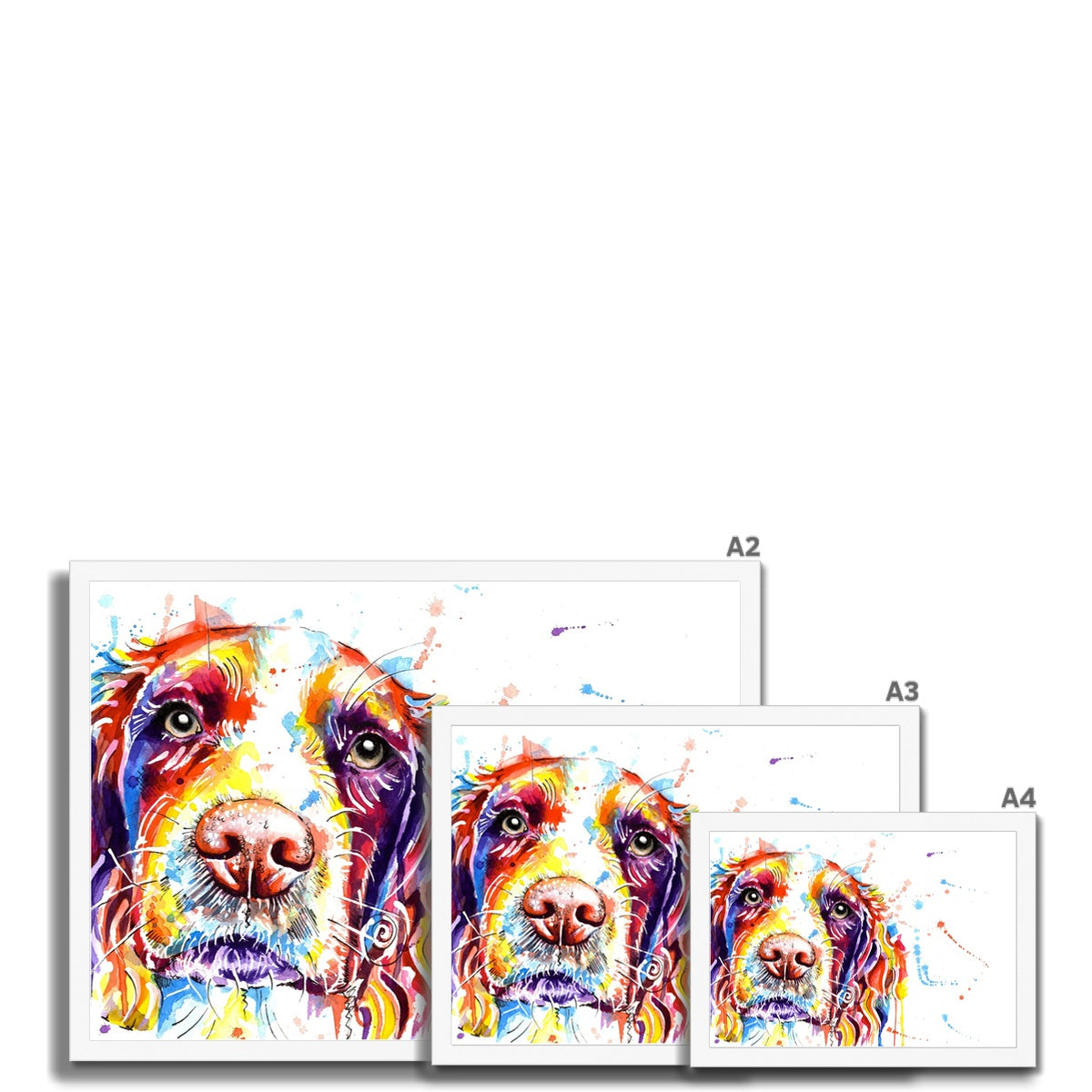 spaniel print spaniel gifts spaniel art print spaniel artwork spaniel art