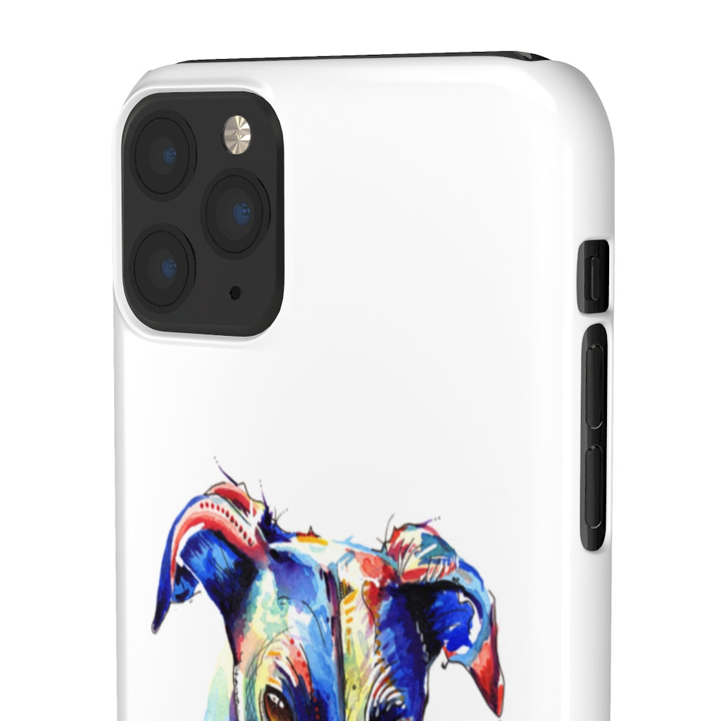 Greyhound Phone Cases - 'Who Could Say No'