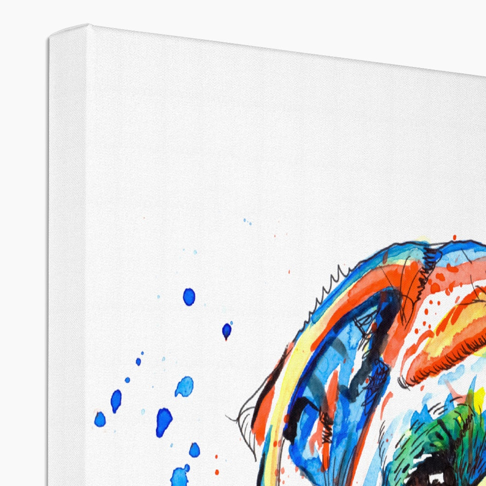 British Bulldog Canvas Prints