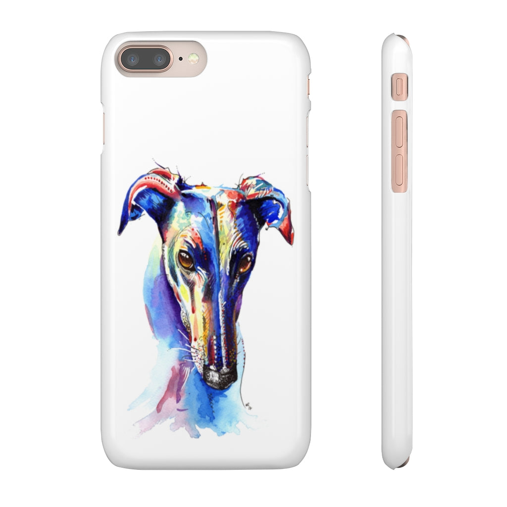 Greyhound Phone Cases - 'Who Could Say No'