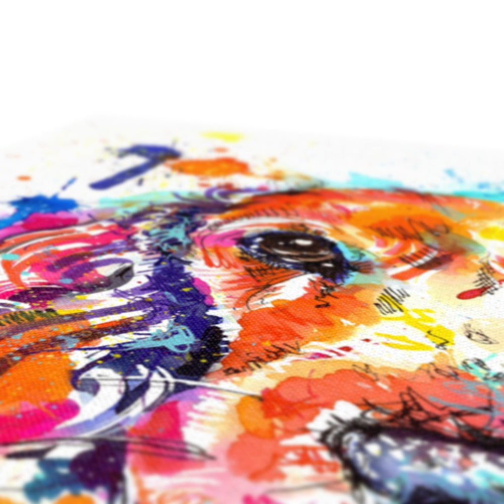 Cocker Spaniel Stretched Canvas