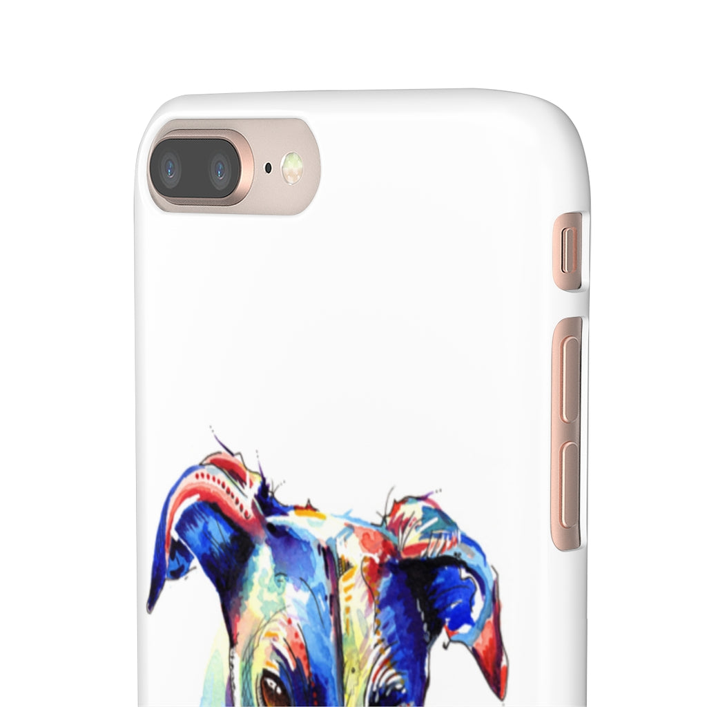 Greyhound Phone Cases - 'Who Could Say No'