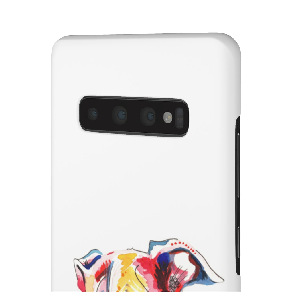 Greyhound Snap Phone Cases - 'Hello!'
