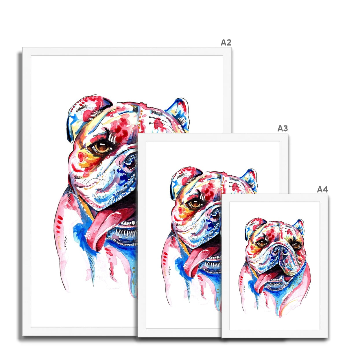 British Bulldog Artwork