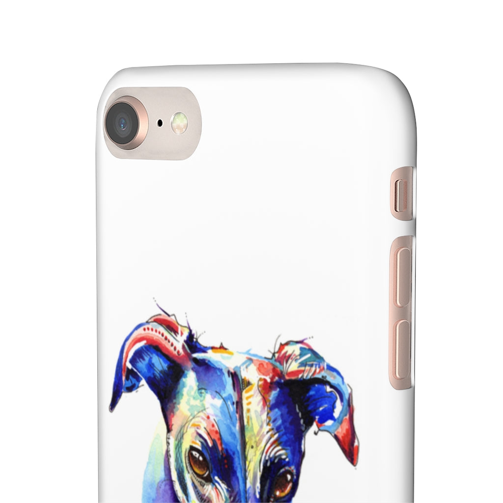 Greyhound Phone Cases - 'Who Could Say No'