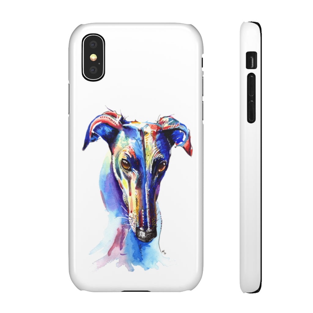 Greyhound Phone Cases - 'Who Could Say No'