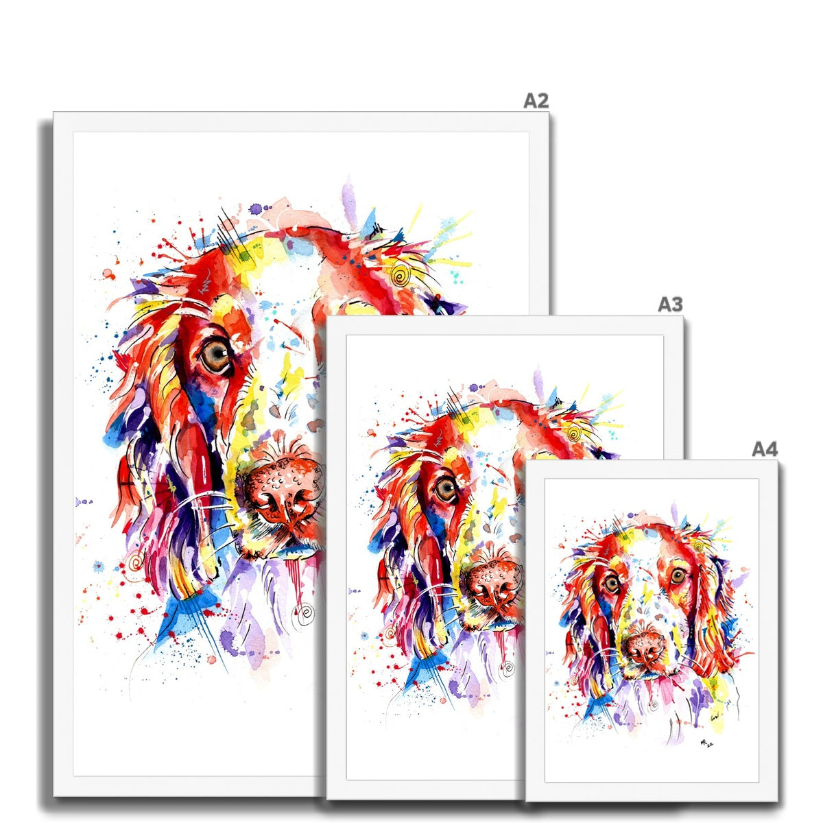 spaniel print spaniel gifts spaniel art print spaniel artwork spaniel art