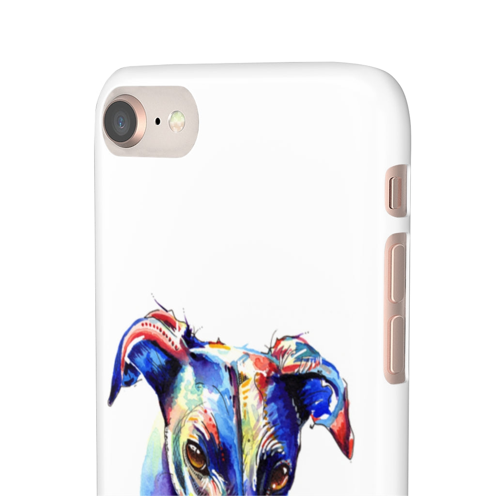 Greyhound Phone Cases - 'Who Could Say No'