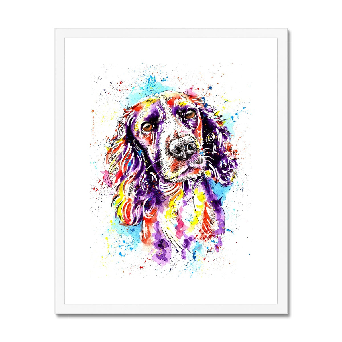 Springer Spaniel Framed Art Print