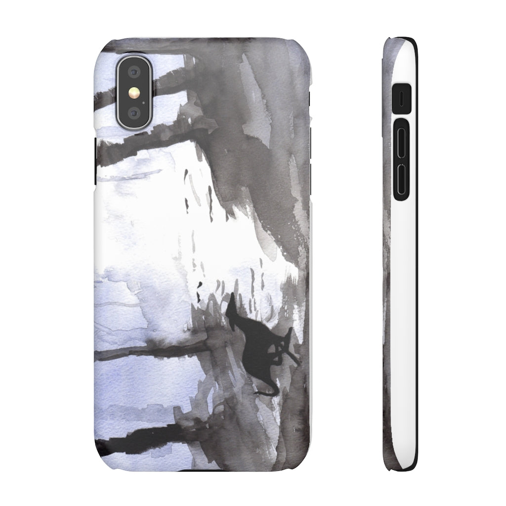 Greyhound Phone Case - 'Mystical Woods'