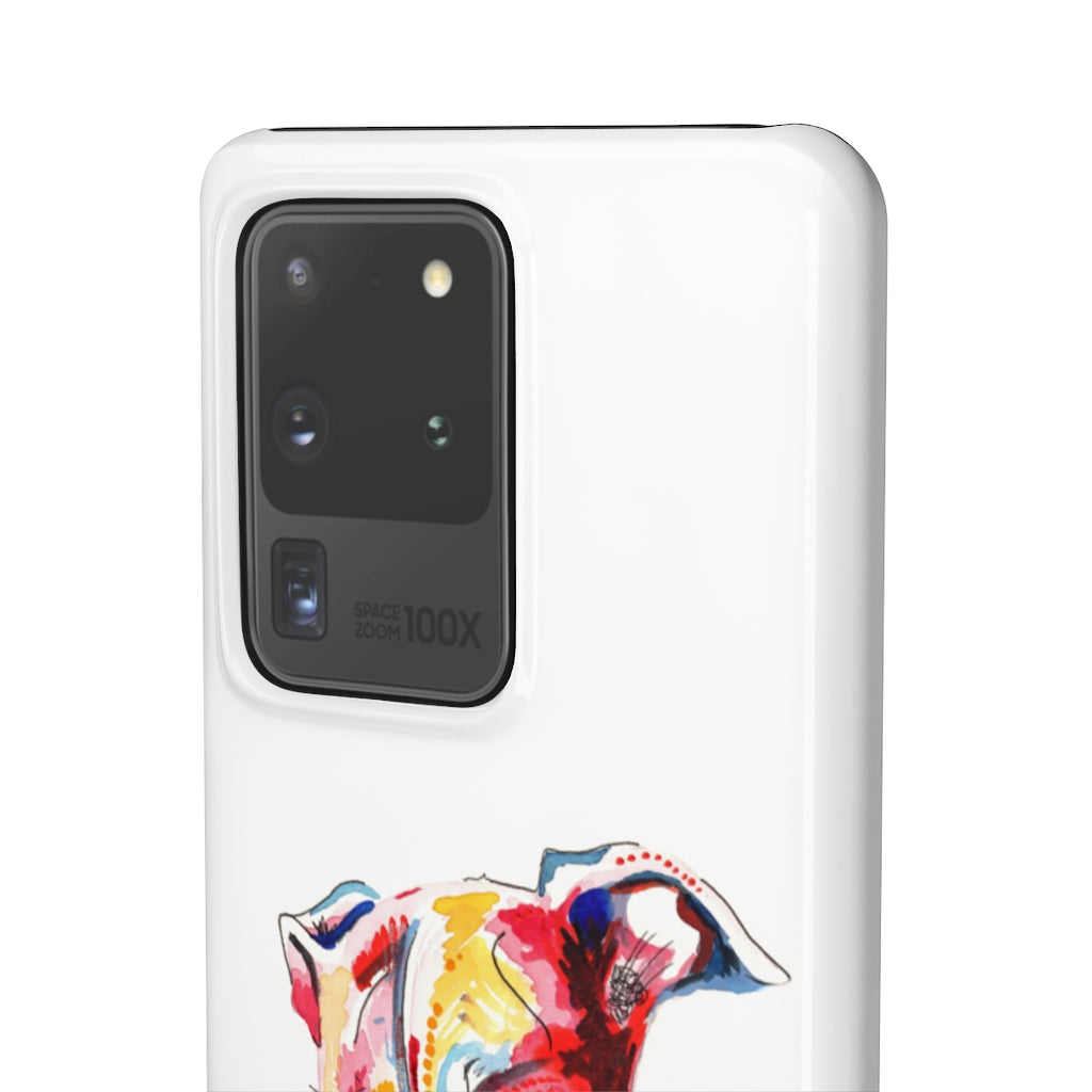 Greyhound Snap Phone Cases - 'Hello!'