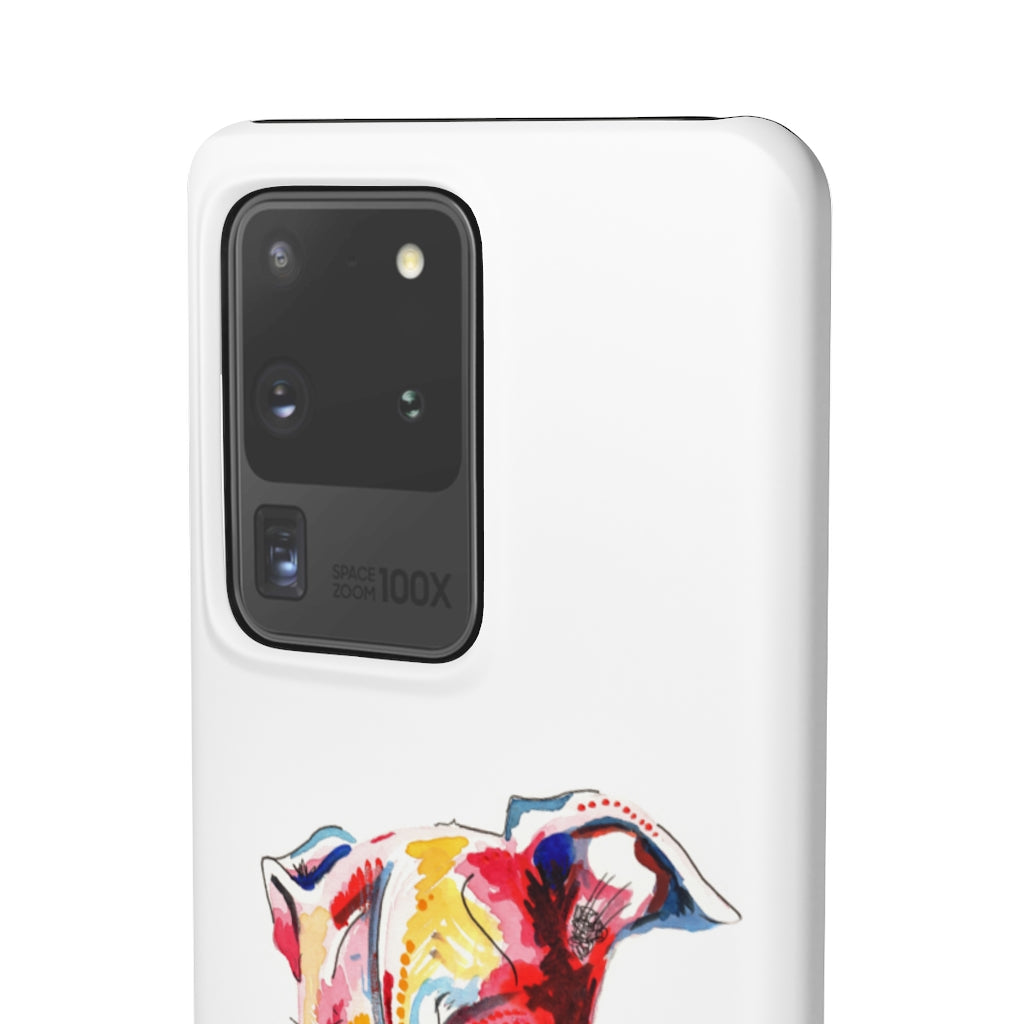 Greyhound Snap Phone Cases - 'Hello!'