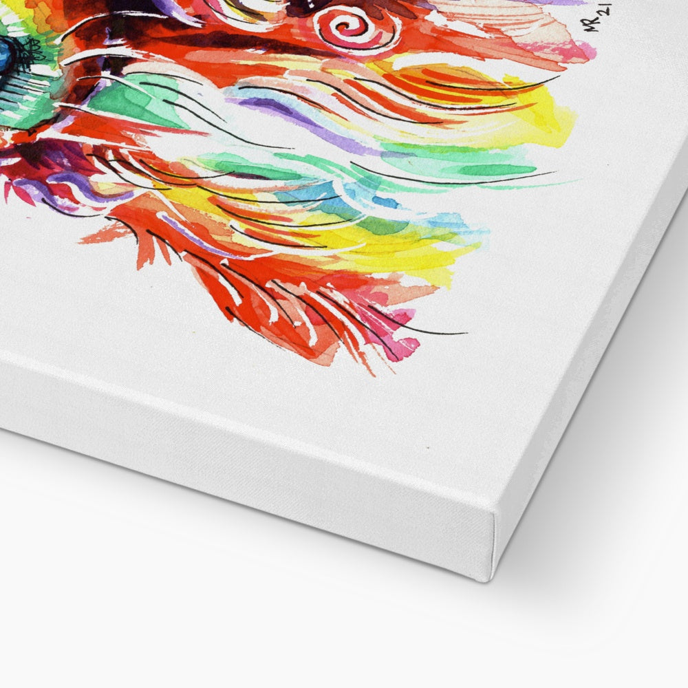 Cocker Spaniel Stretched Canvas