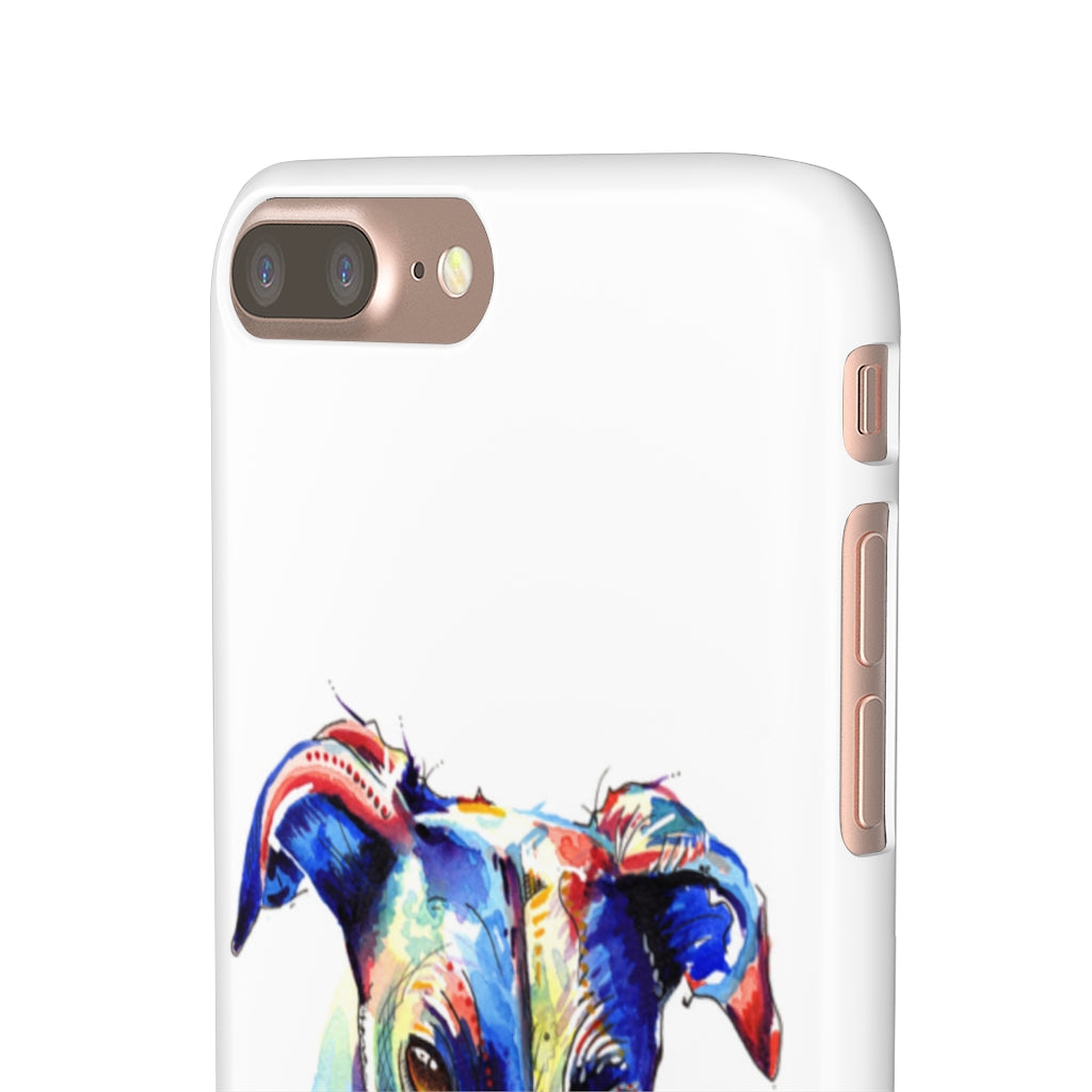 Greyhound Phone Cases - 'Who Could Say No'