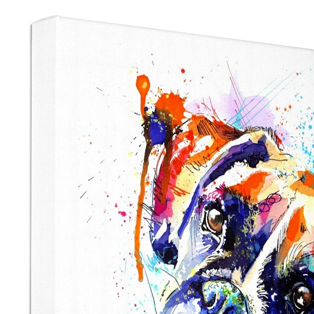 Boxer Dog Canvas Prints