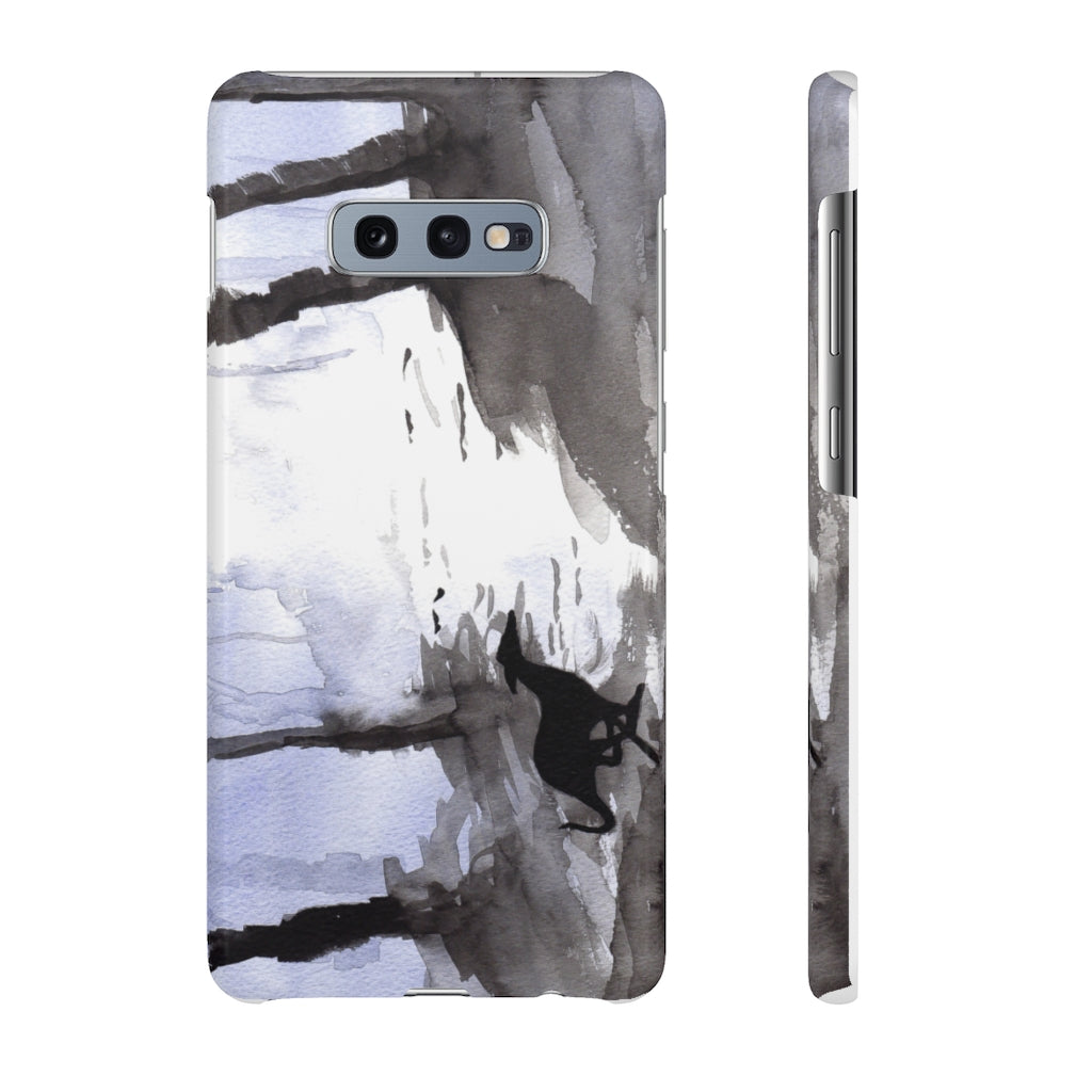 Greyhound Phone Case - 'Mystical Woods'