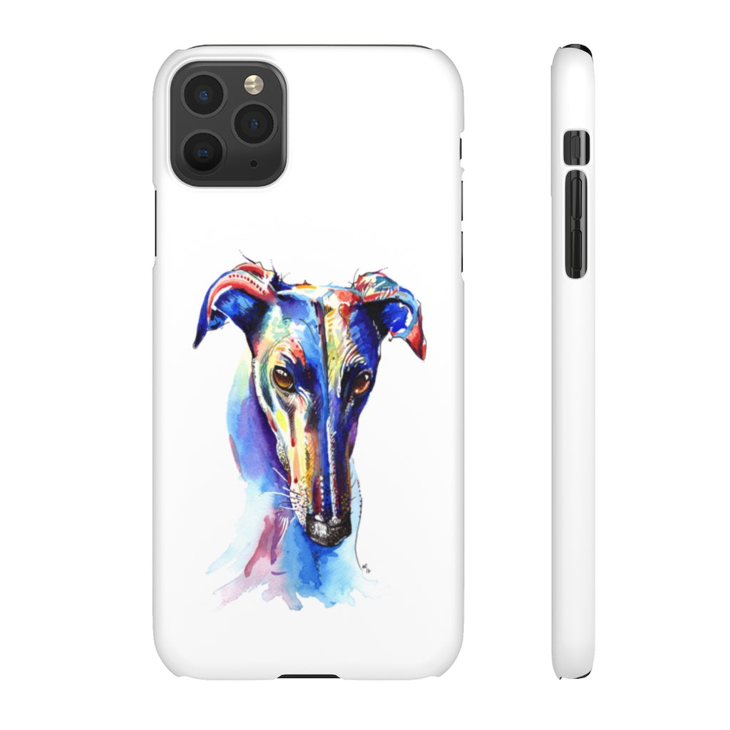 Greyhound Phone Cases - 'Who Could Say No'