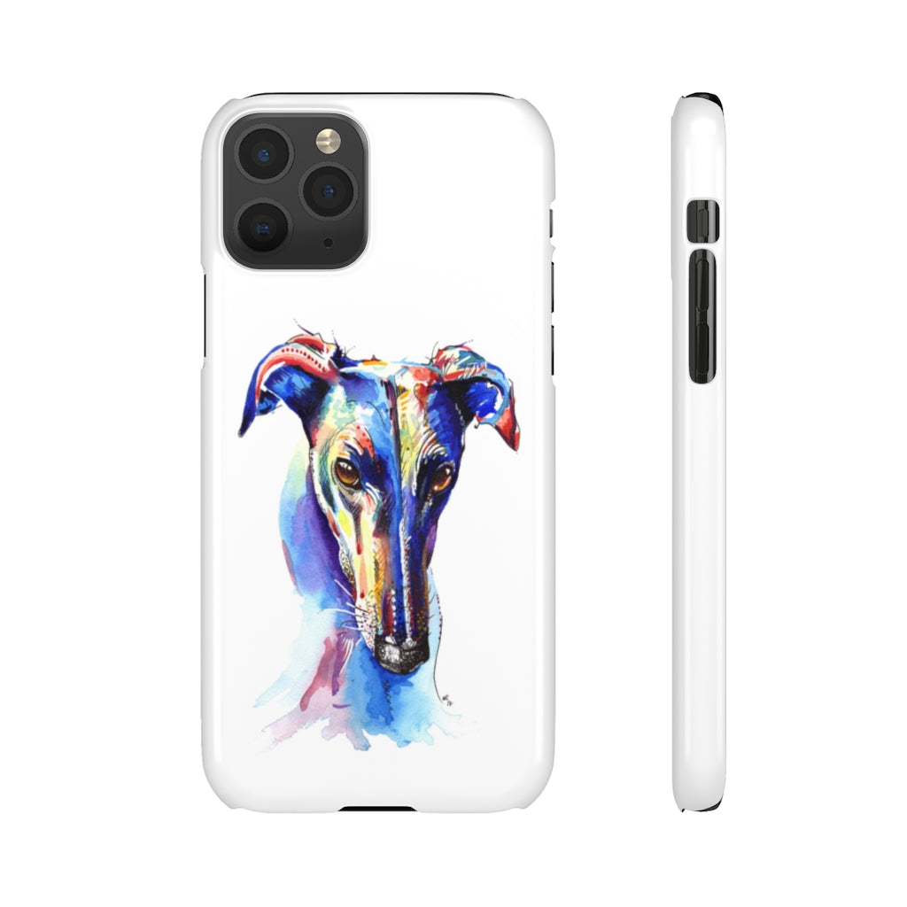 Greyhound Phone Cases - 'Who Could Say No'