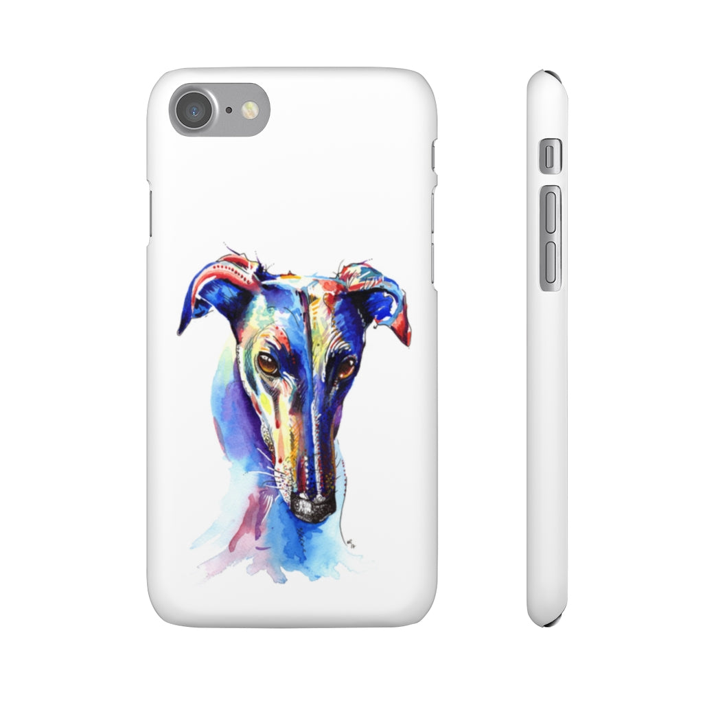 Greyhound Phone Cases - 'Who Could Say No'