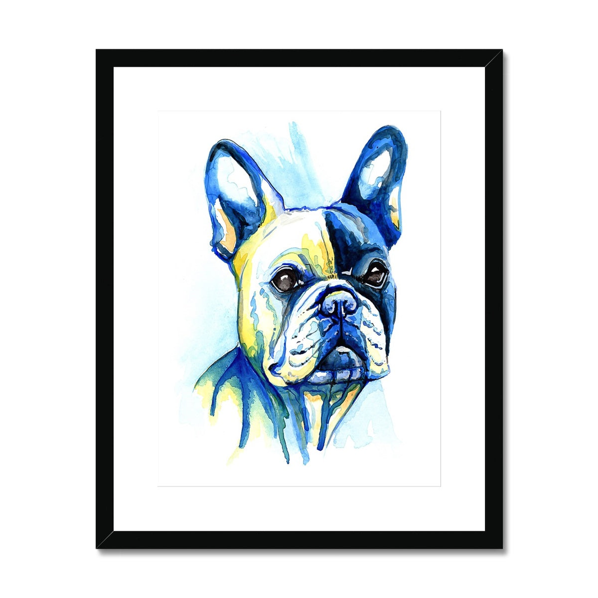 French Bulldog Framed & Mounted Art Print
