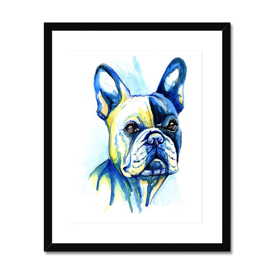 French Bulldog Framed & Mounted Art Print