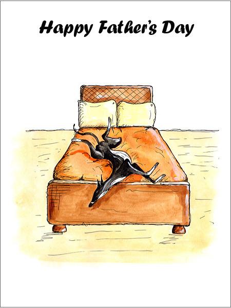 Lurcher Gift Father's Day