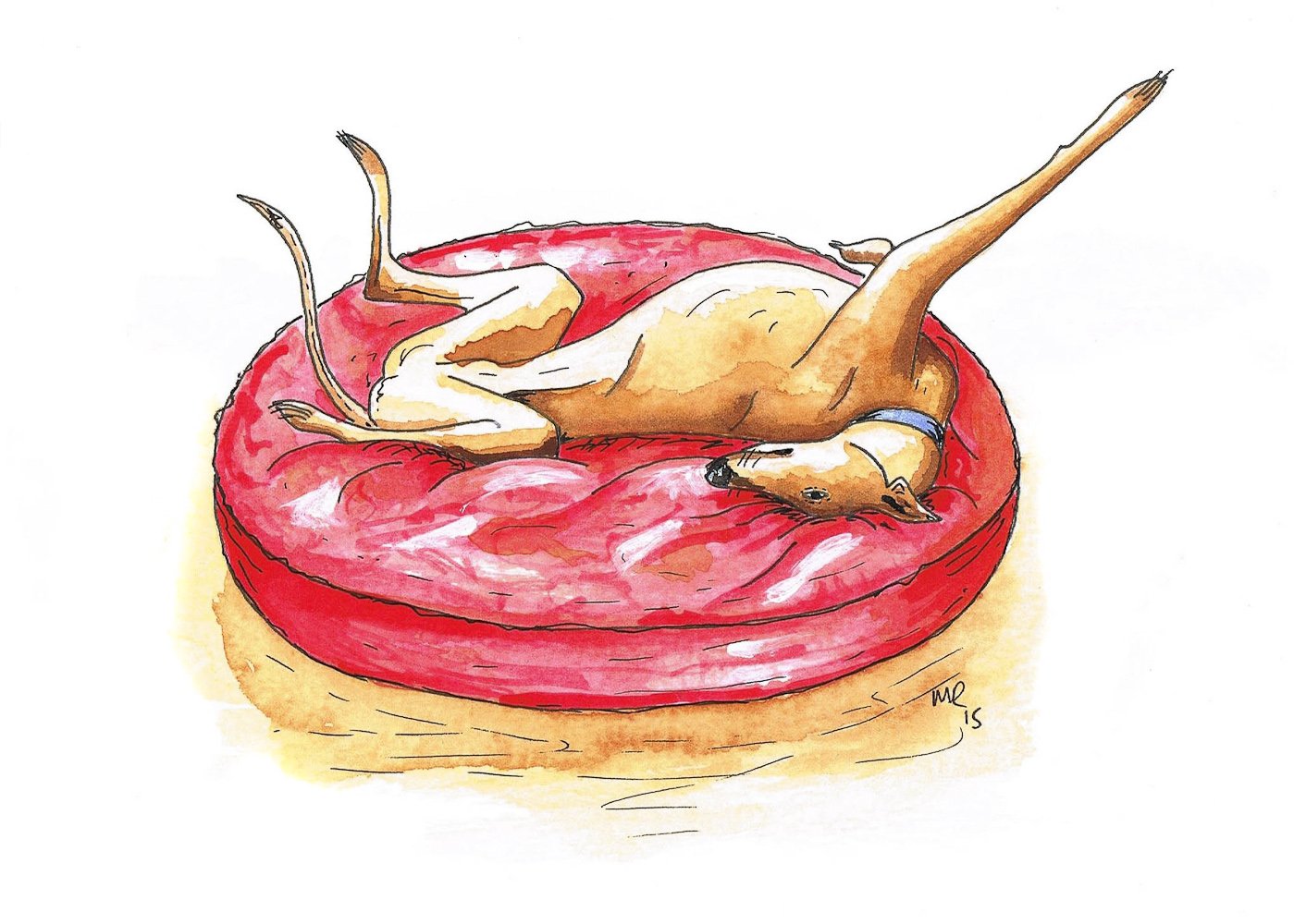 Original Water Colour By Mike Ramshaw