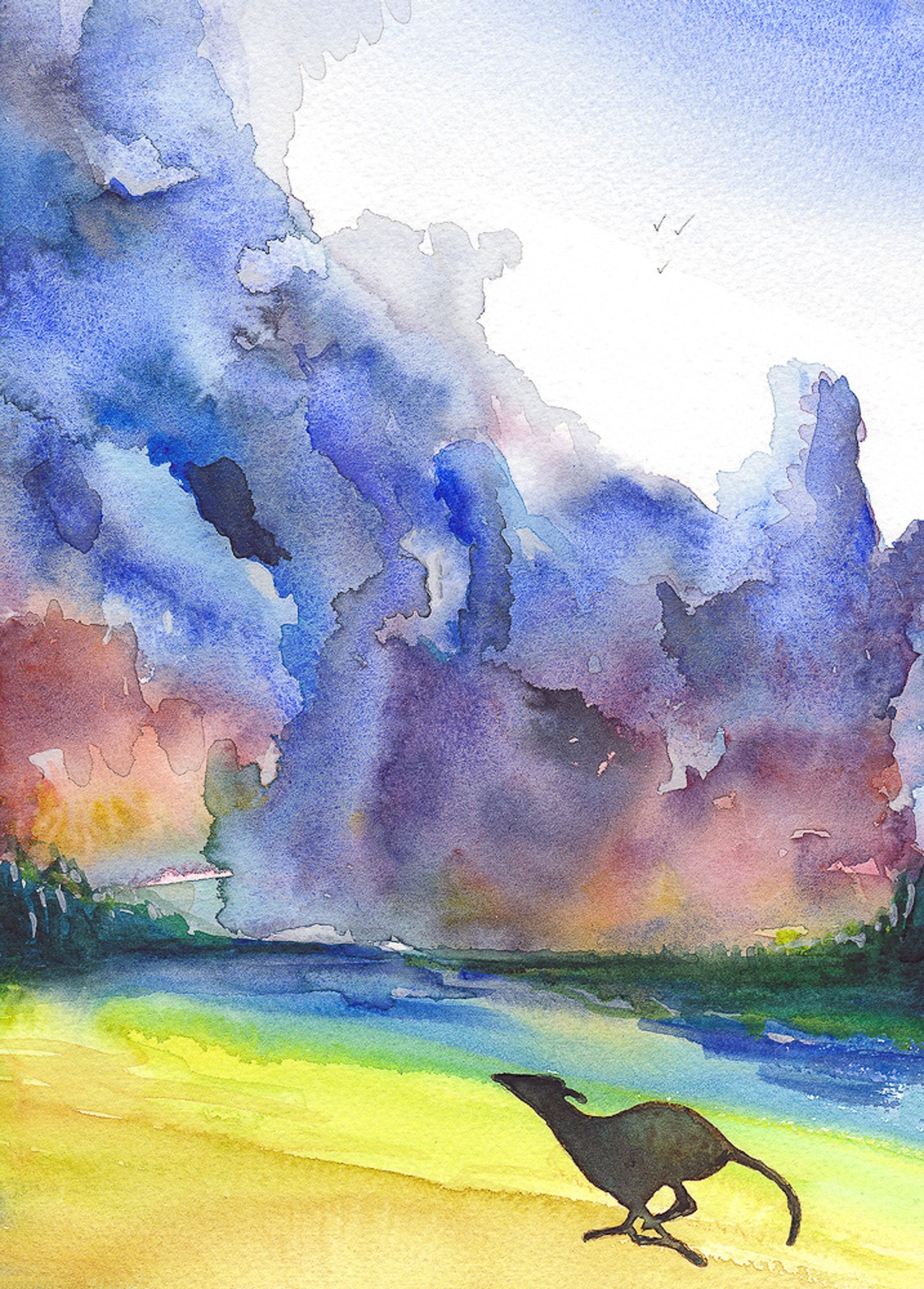 Original Water Colour By Mike Ramshaw